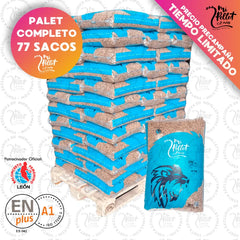 Mi pellet y mas pellet certificado 77 sacos