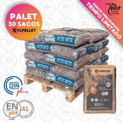 cyl pellet palet de 30 sacos