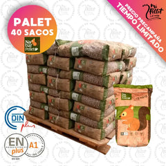 Naturpellet palet 40 sacos