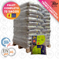 Pellets asturias 72 sacos