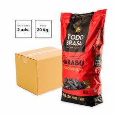 Carbon marabu rojo