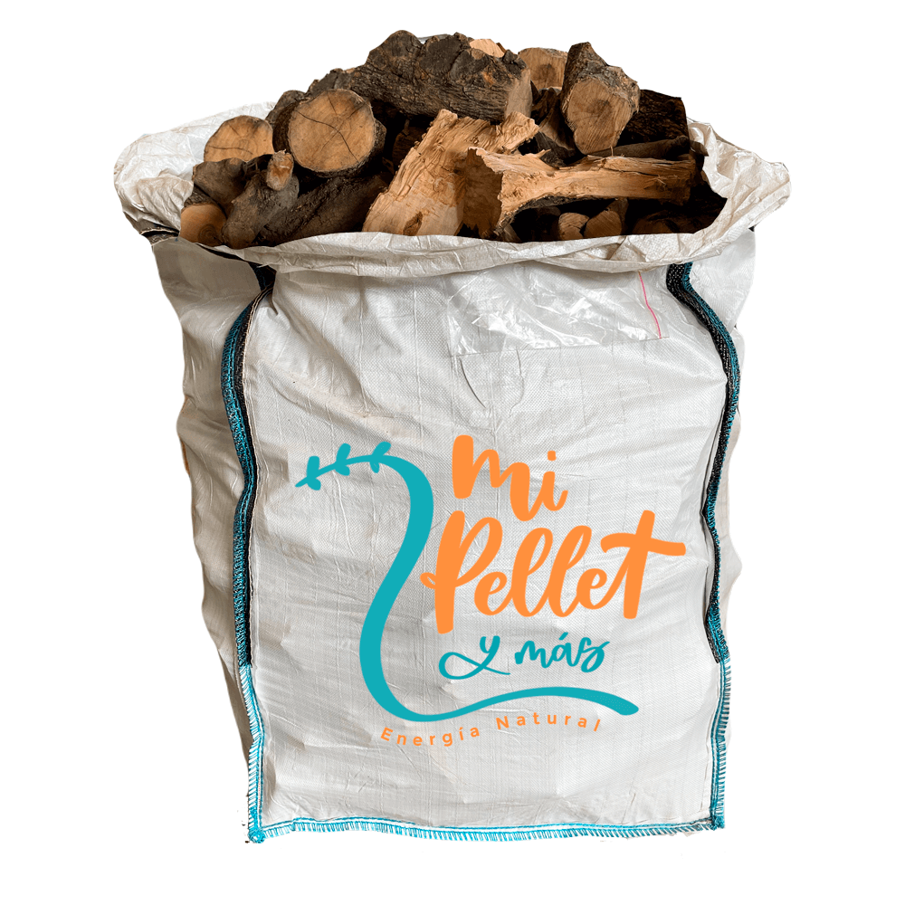 Lena de olivo saca 2 sacos de astillas 4kg saco de pinas 35l ricosan