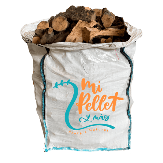 Lena de olivo saca 2 sacos de astillas 4kg saco de pinas 35l ricosan