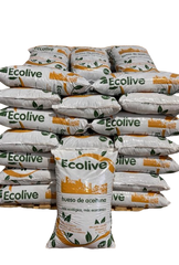 Hueso de aceituna biogramasa 77 sacos ecolive