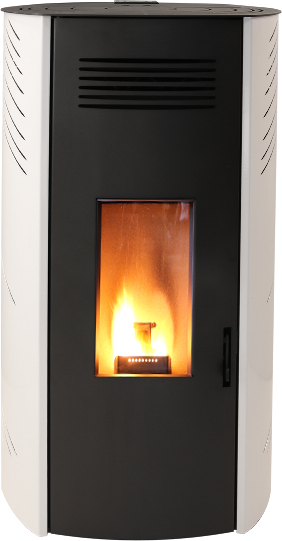 Estufa de pellets ctl emy 8kw blanco