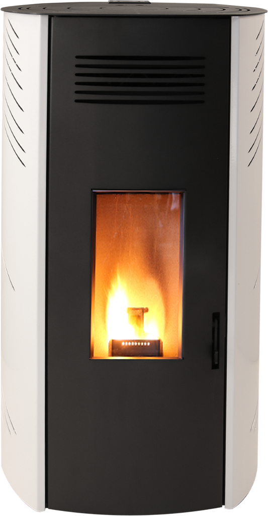 Estufa de pellets ctl emy 8kw blanco
