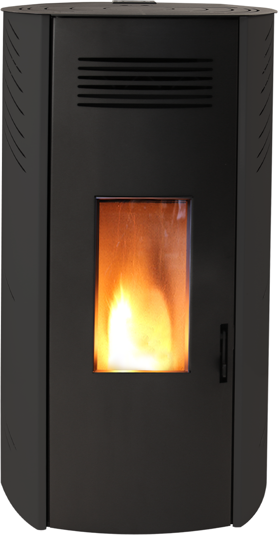 Estufa de pellets ctl emy 8kw negro