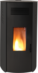 Estufa de pellets ctl emy 8kw negro