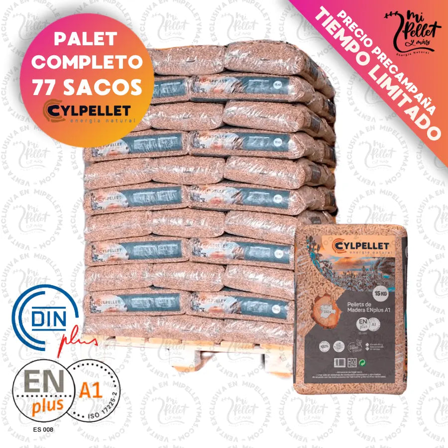 Cyl pellet 77 sacos