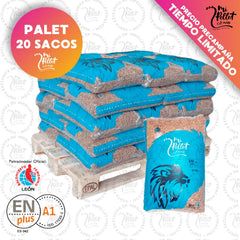 Mi pellet y mas pellet certificado 20 sacos