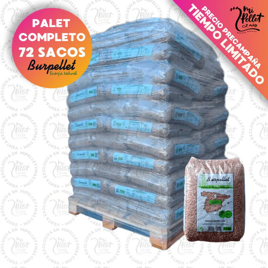 Burpellet 72 sacos