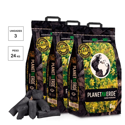 Carbon marabu 3 x 8kg planeta verde